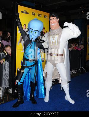 METRO MAN MEGAMIND LOS ANGELES PREMIERE HOLLYWOOD LOS ANGELES ...