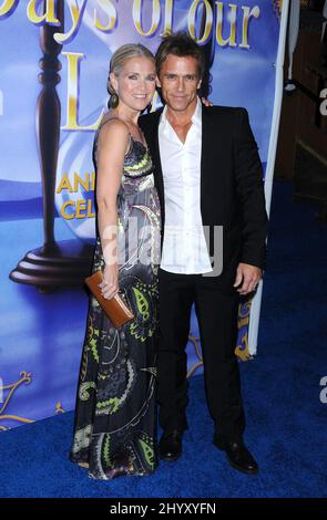 Melissa Reeves and Scott Reeves during the 'Days of Our Lives' 45th Anniversary party held at the House of Blues, California Stock Photo