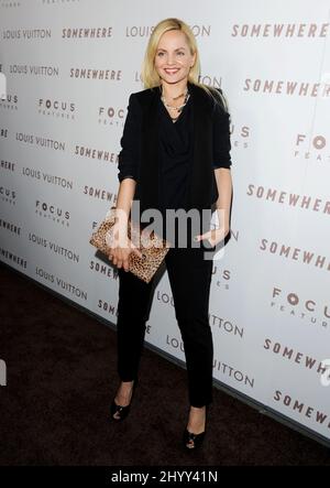 Mena Suvari during the 'Somewhere' Los Angeles Premiere held at the Arclight Theater, Hollywood, California Stock Photo