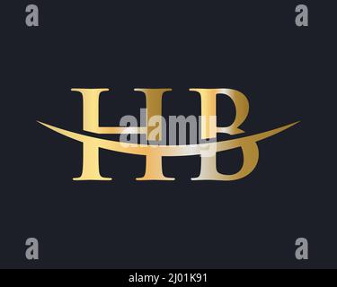 Initial Letter HB Beauty Face Logo Design Vector: Graphic #172340421