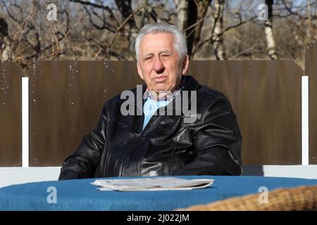 Dierhagen, Germany. 11th Mar, 2022. Former GDR head of state Egon Krenz ...