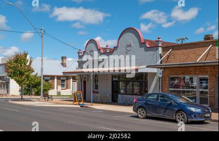 The main street of Guyra in northern New South Wales, Australia Stock Photo