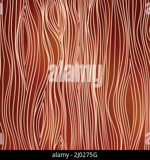 Wooden brown texture. Natural wood pattern for cover, parquet flooring design, menu board. Grunge vector background with planks Stock Vector
