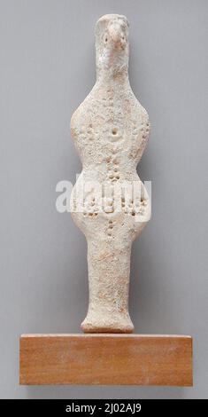 Female Figurine. Anatolia, Syro-Hittite, 2500-800 B.C.. Sculpture. Ceramic Stock Photo