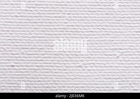 Canvas natural texture in white color for attractive design look. Stock Photo