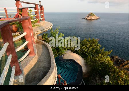 Resort in Koh Tao. Chumphon archipelago. Thailand Stock Photo