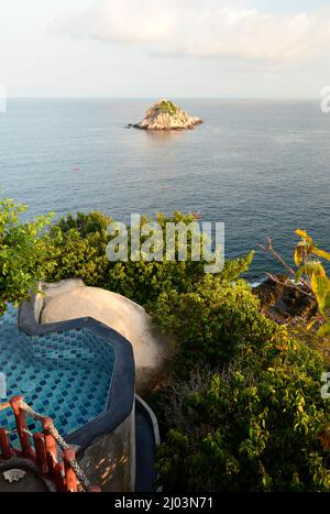 Resort in Koh Tao. Chumphon archipelago. Thailand Stock Photo