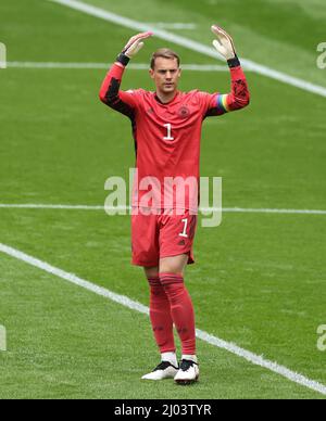 Manuel Neuer of germany  UEFA Euro 2020  Stadion Wembley 29.6.2021 Fussball LŠnderspiel  England - Deutschland 2:0 Germany  Achtelfinale  © diebilderwelt / Alamy Stock Stock Photo