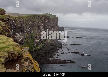 Latrabjarg promontory - the westernmost point in Iceland Stock Photo