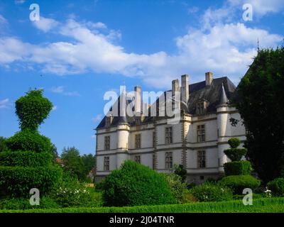 Historic Chateau de Cormatin in Burgundy, France Stock Photo