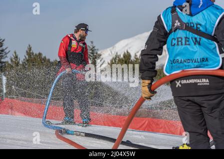 Avet ski slope in soldeu hi res stock photography and images Alamy