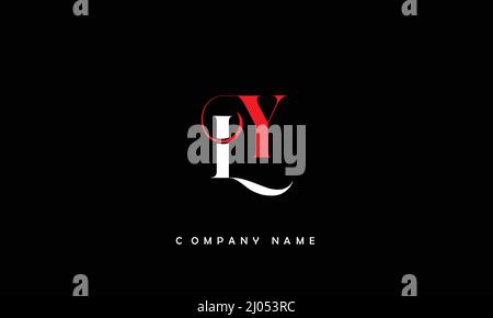 YL or ly alphabets letters logo monogram Stock Vector