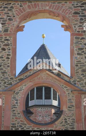 Walloon Dutch Church in Hanau, Hesse, Germany Stock Photo