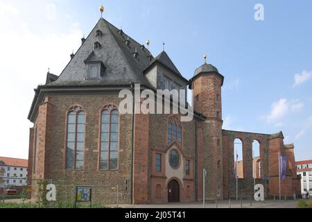 Walloon Dutch Church in Hanau, Hesse, Germany Stock Photo