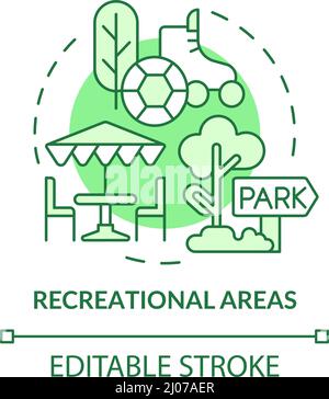 Recreational areas concept icon Stock Vector Image & Art - Alamy