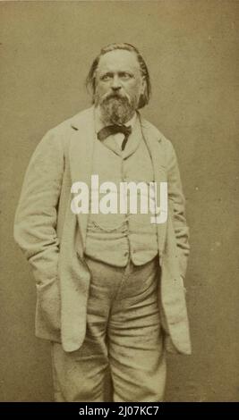 Portrait of Aleksandr Ivanovich Herzen (1812-1870). Museum: PRIVATE COLLECTION. Author: ETIENNE CARJAT. Stock Photo