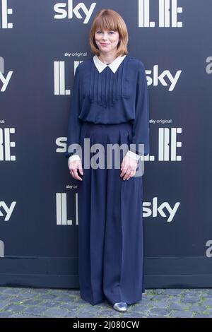 Rome, Italy. 16th Mar, 2022. Barbora Bobulova attends the photocall of the TV series 'Il Re' in Rome (Photo by Matteo Nardone/Pacific Press/Sipa USA) Credit: Sipa USA/Alamy Live News Stock Photo