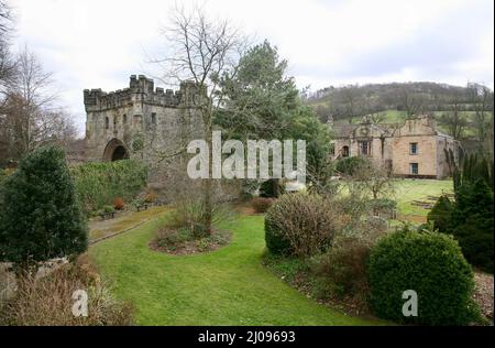 Whalley Abbey, Whalley, Clitheroe, Lancashire, England, Europe Stock Photo