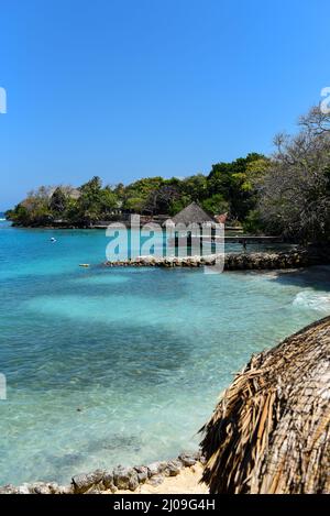 Rosario Islands (Islas del Rosario) in Colombia Stock Photo