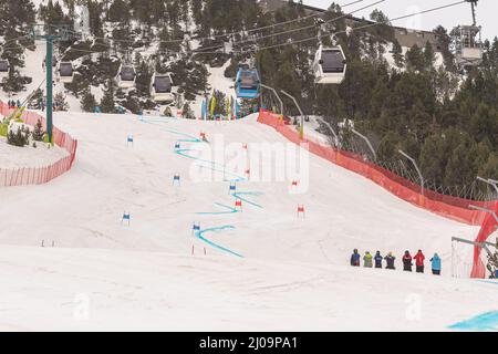 Grandvalira Andorra 2022 March 16 Avet Slope in Mens Giant