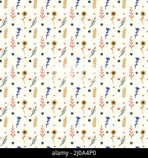 seamless tropical background vector, pattern summer vector illustration template Stock Vector