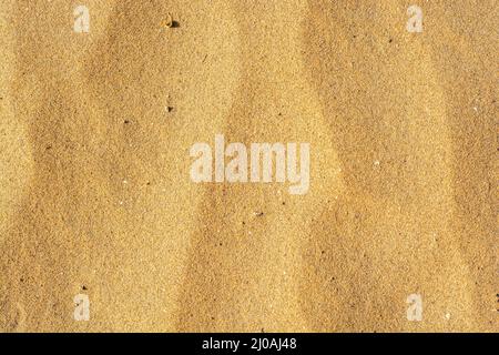 Texture of brown sand Stock Photo