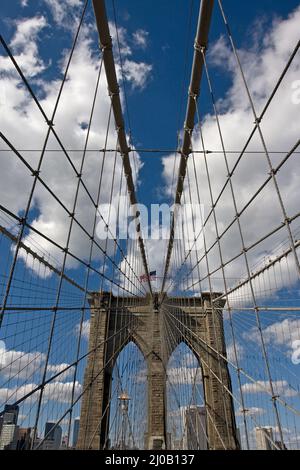 Brooklyn bridge Stock Photo