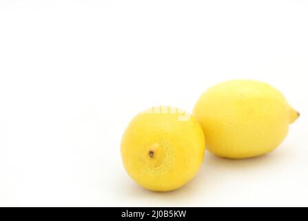 Two lemons Stock Photo
