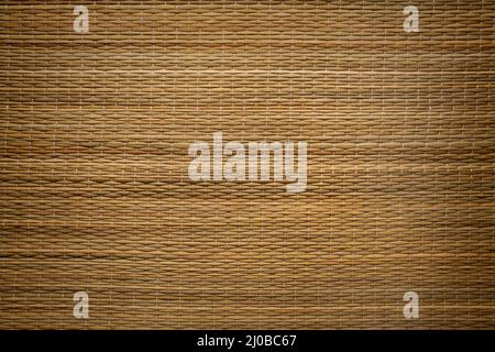 Texture woven straw background  beige Stock Photo