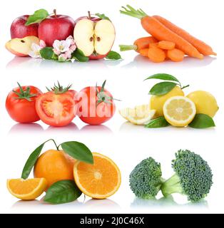 Fruits fruit collection orange apple apples banana strawberry pear ...