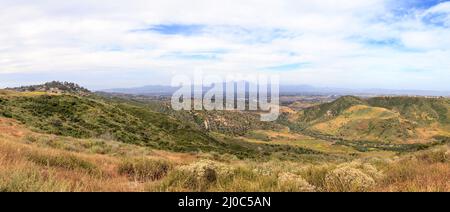 Aliso and Wood Canyons Wilderness Park hiking paths in Laguna Beach Stock Photo