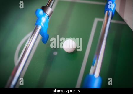 Selective focus close up on white ball Stock Photo