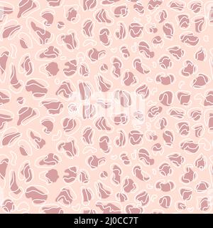 Abstract seamless vector pattern of mellow skin. Abstract print from the skin of wild animals. For print, web, home decor, fashion, surface, graphic Stock Vector