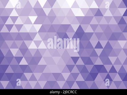 Very peri abstract geometric vector background, triangle pattern Stock Vector