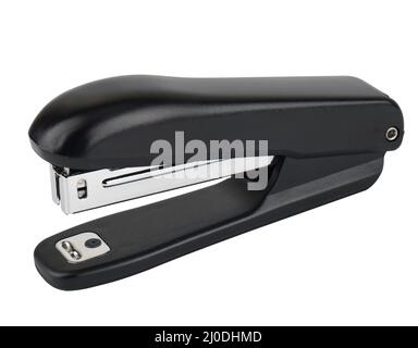 stapler for stapling paper on a white background in isolation Stock Photo