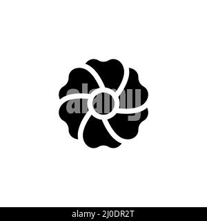 Flower line icon. Trendy outline flower symbol. Beautiful linear plant. Stock Vector