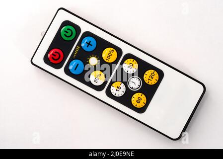 Remote Control for a Light Fixture Stock Photo
