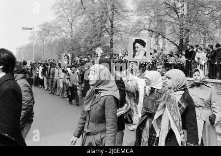 The Iranian Embassy Siege in London where six gunmen of the Iranian ...