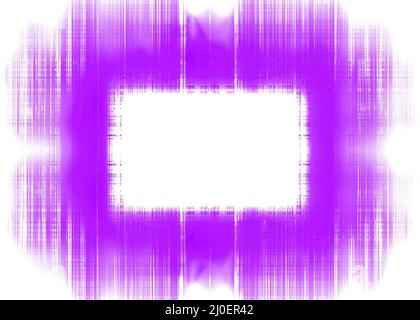 Purple and white streaks frame Stock Photo