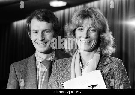 Vanessa Redgrave and brother Corin Redgrave held a press conference to outline their plans after losing their libel action against The Observer. 10th November 1978. Stock Photo