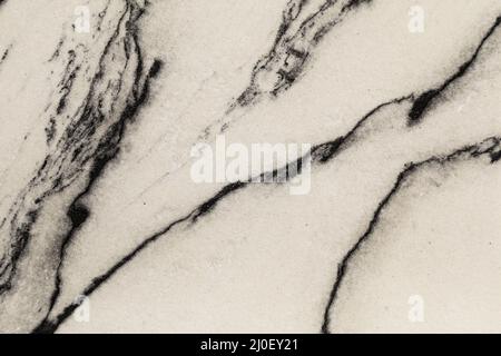 A sample of decorative material for walls is flexible stone. Stock Photo