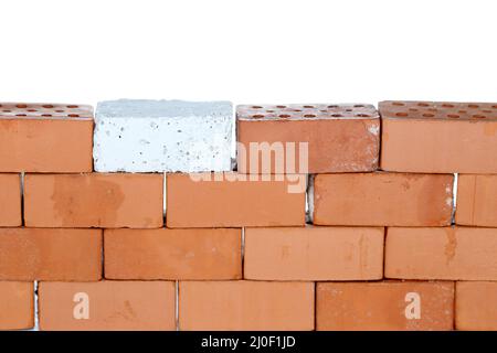 A wall with bricks Stock Photo