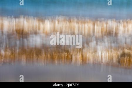 Ocean Sea waves abstract Stock Photo