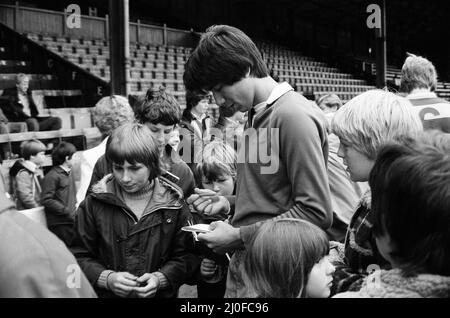 Open day at Elm Park, home of Reading Football Club, Reading, July 1980. Stock Photo