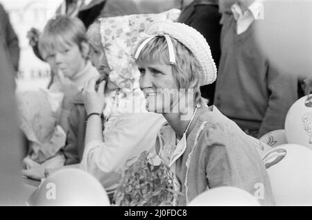 Pram Racing, School Green, Shinfield, Reading, June 1980. Stock Photo