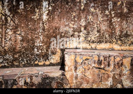 Grungy multicolor  wall surface background  textures Stock Photo