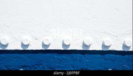 Blue and white abstract background Stock Photo