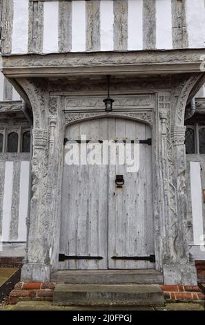 the guildhall, lavenham, suffolk, england Stock Photo