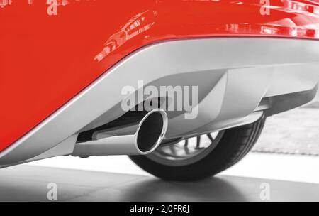 Exhaust pipe Stock Photo