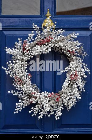 chrismas wreath Stock Photo